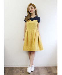 Kastane | 【Kastane】ビスチェ風ワンピース(ワンピース)