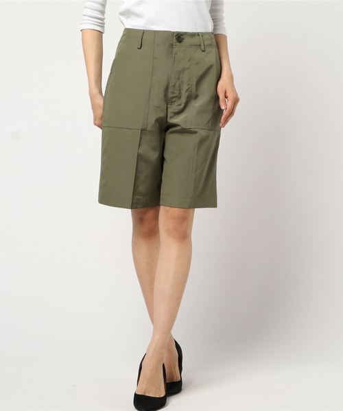 RIVE DROITE（リヴドロワ）の「C/Cuショートパンツ（その他パンツ・レディース・マスタード/モスグリーン・36/38）」の8枚目の写真