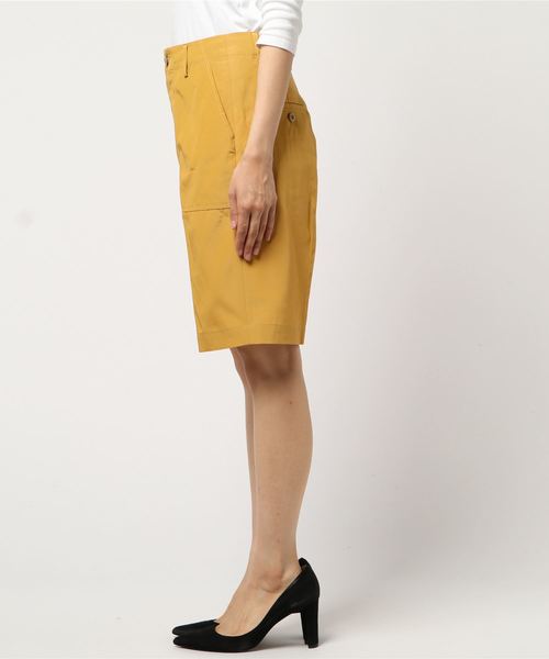 RIVE DROITE（リヴドロワ）の「C/Cuショートパンツ（その他パンツ・レディース・マスタード/モスグリーン・36/38）」の3枚目の写真