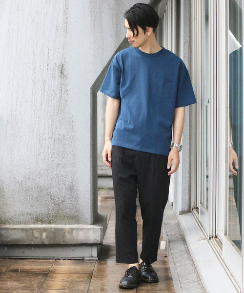 Confirm（コンファーム）の「Confirm / コンファーム ワンタック柄パンツ（スラックス・メンズ・ブラック/ブラック系その他・M/L）」の4枚目の写真