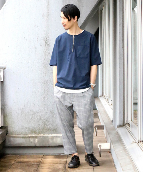 Confirm（コンファーム）の「Confirm / コンファーム ワンタック柄パンツ（スラックス・メンズ・ブラック/ブラック系その他・M/L）」の7枚目の写真