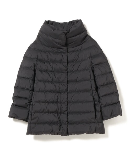 EFFE BEAMS（エッフェビームス）の「HERNO / ハイネック 3/4スリーブ ダウンブルゾン（ブルゾン・レディース・ブラック/ブラウン系その他/ブラウン系その他2/ベージュ・40/42/38）」の11枚目の写真