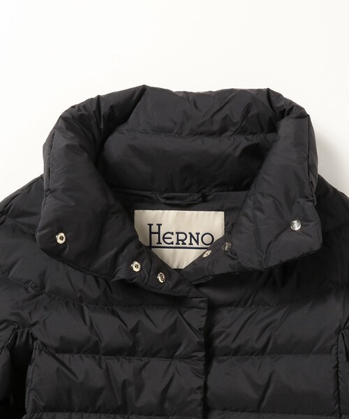 EFFE BEAMS（エッフェビームス）の「HERNO / ハイネック 3/4スリーブ ダウンブルゾン（ブルゾン・レディース・ブラック/ブラウン系その他/ブラウン系その他2/ベージュ・40/42/38）」の12枚目の写真