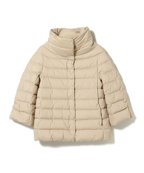 EFFE BEAMS（エッフェビームス）の「HERNO / ハイネック 3/4スリーブ ダウンブルゾン（ブルゾン・レディース・ブラック/ブラウン系その他/ブラウン系その他2/ベージュ・40/42/38）」の17枚目の写真