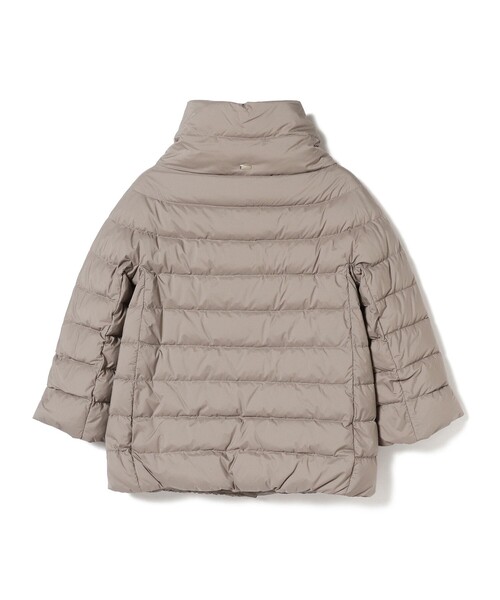 EFFE BEAMS（エッフェビームス）の「HERNO / ハイネック 3/4スリーブ ダウンブルゾン（ブルゾン・レディース・ブラック/ブラウン系その他/ブラウン系その他2/ベージュ・40/42/38）」の22枚目の写真