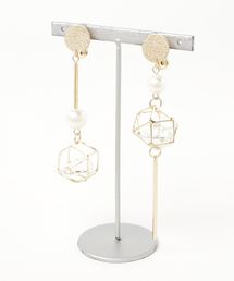 YECCA VECCA | デザインアシンメトリーイヤリング(イヤリング)