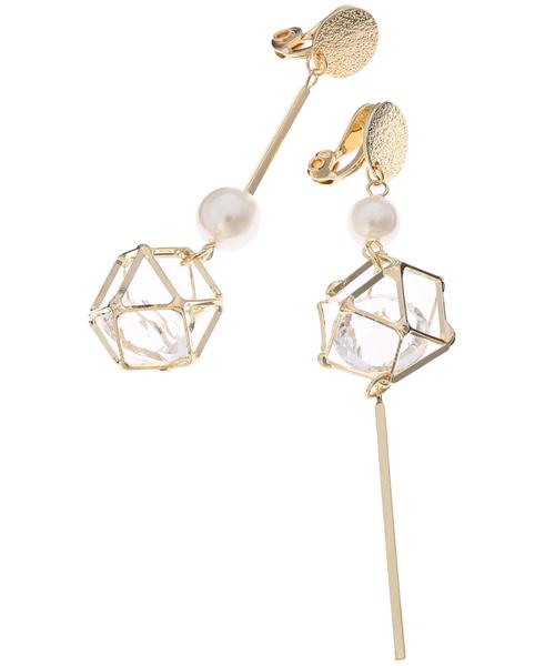 YECCA VECCA（イェッカヴェッカ）の「デザインアシンメトリーイヤリング（イヤリング・レディース・シルバー/ゴールド・FREE）」の10枚目の写真