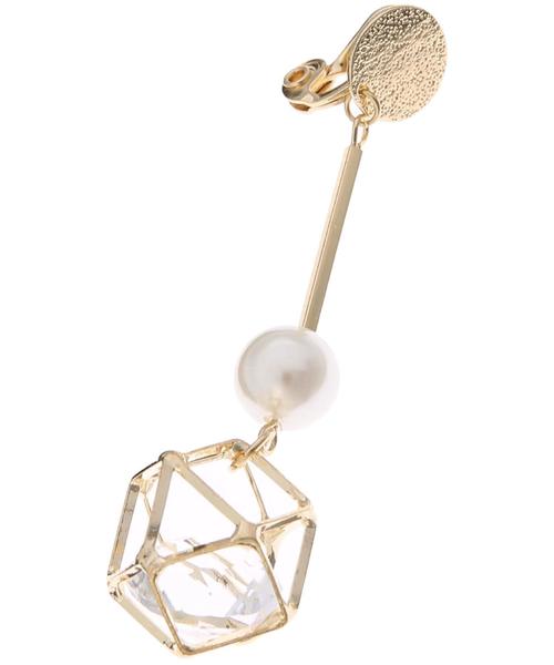 YECCA VECCA（イェッカヴェッカ）の「デザインアシンメトリーイヤリング（イヤリング・レディース・シルバー/ゴールド・FREE）」の9枚目の写真