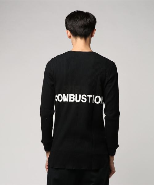 VENCEEXCHANGE（ヴァンスエクスチェンジ）の「ロゴワッフル長袖Tシャツ（Tシャツ/カットソー・メンズ・ホワイト/グレー/ブラック・M/L）」の6枚目の写真