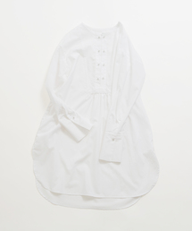 nop de nod | ノーカラーチュニックシャツ(チュニック)