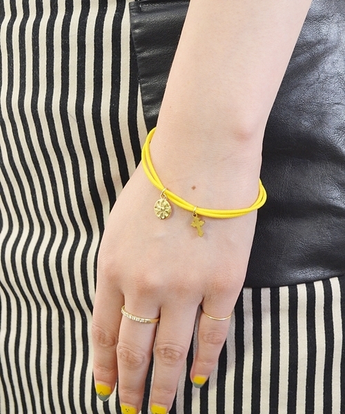 SHIPS JET BLUE（シップスジェットブルー）の「JB: チャーム/カラーブレス■（ブレスレット・メンズ・グリーン/ライトグリーン/ネイビー/ライトブルー/イエロー/レッド・ONESIZE）」の5枚目の写真