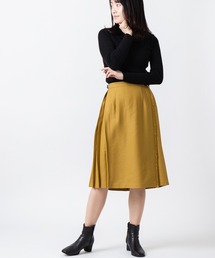 O’NEIL OF DUBLIN オニールオブダブリン キルトスカート イエロー オニール オブ ダブリン】マキシキルトスカートのくっきり鮮やか