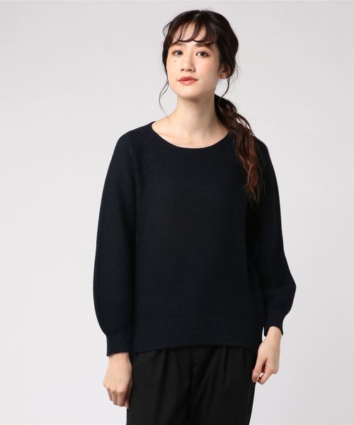 完売新品 NOLLEY'S 7Gラメガータープルオーバーニット NOLLEY'S（ノーリーズ）の「7Gラメガータープルオーバーニット（ニット