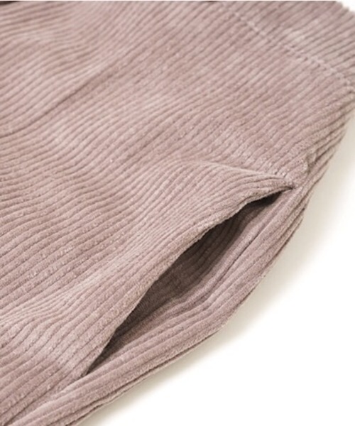 flower(フラワー)の「クリーンコーデュロイパンツ(その他パンツ・レディース・アイボリー/ブラウン・FREE)」の9枚目の写真