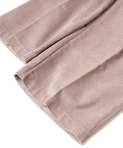 flower(フラワー)の「クリーンコーデュロイパンツ(その他パンツ・レディース・アイボリー/ブラウン・FREE)」の10枚目の写真