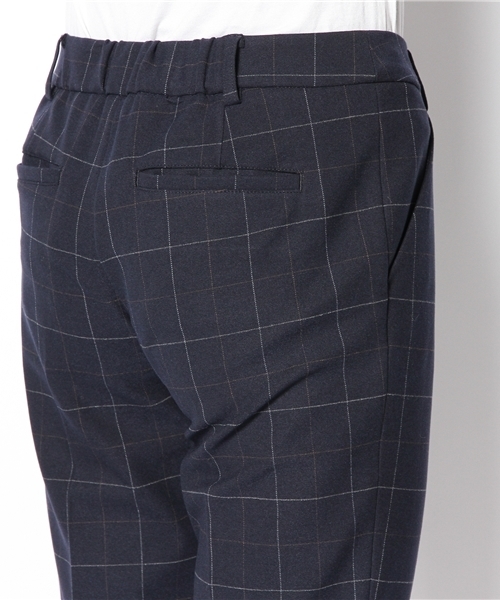 Soareak(ソアリーク)の「タッターソールチェックパンツ(スラックス・レディース・ブラック/ネイビー・SMALL/MEDIUM)」の6枚目の写真
