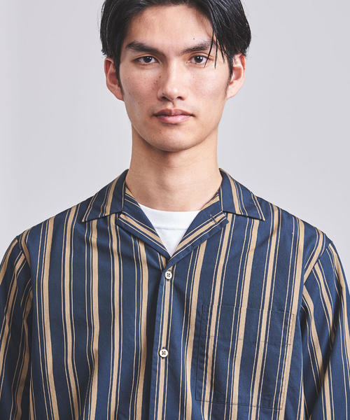 Camoshita（カモシタ）の「＜Camoshita UNITED ARROWS（カモシタ ユナイテッドアローズ）＞マルチストライプ ドリズラー（ブルゾン・メンズ・ダークグリーン・SMALL/MEDIUM/LARGE）」の8枚目の写真