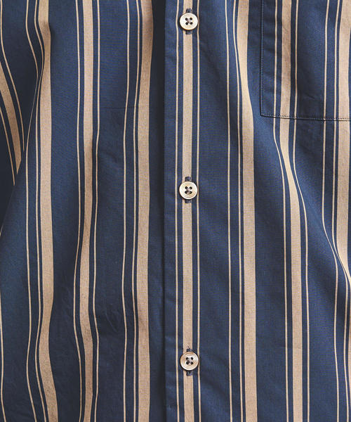 Camoshita（カモシタ）の「＜Camoshita UNITED ARROWS（カモシタ ユナイテッドアローズ）＞マルチストライプ ドリズラー（ブルゾン・メンズ・ダークグリーン・SMALL/MEDIUM/LARGE）」の11枚目の写真