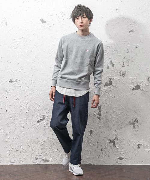 MinoriTY（マイノリティ）の「アンクルワイドデニム/紐付き（デニムパンツ・メンズ・インディゴブルー/ブルー・M/L）」の7枚目の写真