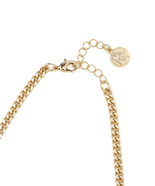 BEAUTY&YOUTH UNITED ARROWS（ビューティーアンドユースユナイテッドアローズ）の「BYSF ビジューエポカラーチェーンネックレス  ◆（ネックレス・レディース・オフホワイト/ブラック・フリー）」の6枚目の写真