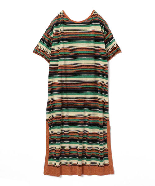 SHIPS(シップス)の「Prefer SHIPS:シルクニット ワンピース(ワンピース・レディース・ライトホワイト/ベージュ/オレンジ/グリーン・ONE SIZE)」の4枚目の写真