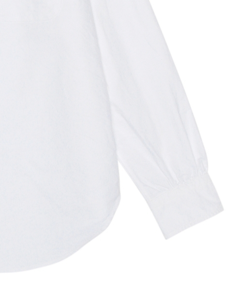 BEAMS BOY（ビームスボーイ）の「Sanca / オックスフォード BIG BD（シャツ/ブラウス・レディース・ホワイト/ブルー・ONE SIZE）」の11枚目の写真