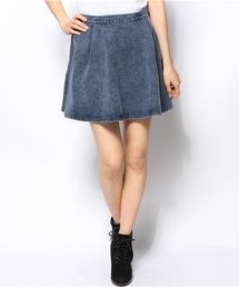 one after another NICE CLAUP | 【ナイスクラップ】カットデニムスカート(スカート)