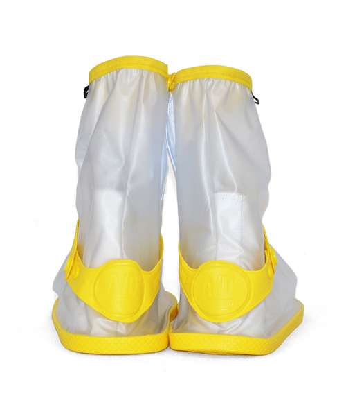 entre square（アントレスクエアー）の「bcl A/D2 シューズ レインカバー PVC L イエロー×クリア（シューズ小物/雑貨・レディース・クリア・ONE SIZE）」の4枚目の写真