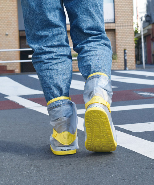 entre square（アントレスクエアー）の「bcl A/D2 シューズ レインカバー PVC L イエロー×クリア（シューズ小物/雑貨・レディース・クリア・ONE SIZE）」の10枚目の写真