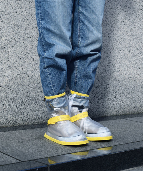 entre square（アントレスクエアー）の「bcl A/D2 シューズ レインカバー PVC L イエロー×クリア（シューズ小物/雑貨・レディース・クリア・ONE SIZE）」の11枚目の写真