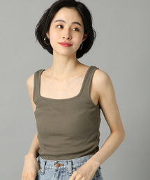 LOWRYS FARM | スクエアリブタンク　838781(タンクトップ)