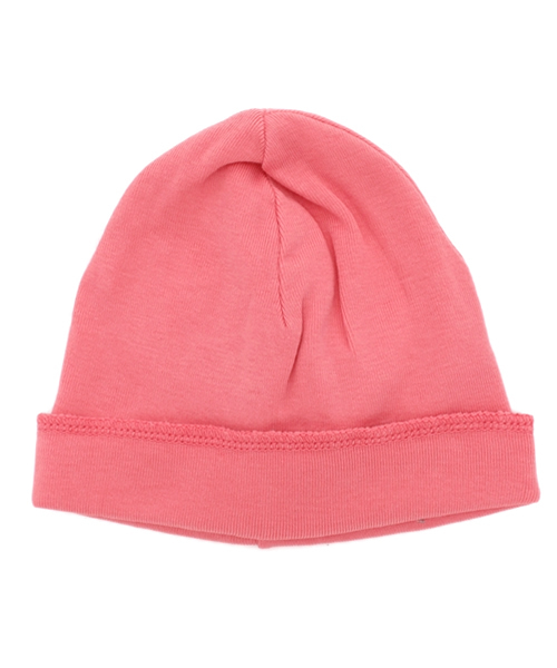 BONTON（ボントン）の「ニューボーン帽子（その他ベビー用品・キッズ・ブラック系その他/ピンク系その他/オレンジ/ピンク・FREE）」の3枚目の写真