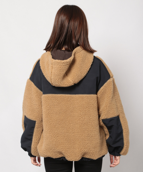 PAGEBOY/Anui リバーシブルボアブルゾンM2 PAGEBOY（ページボーイ）の「ボアリバーシブルフードブルゾン
