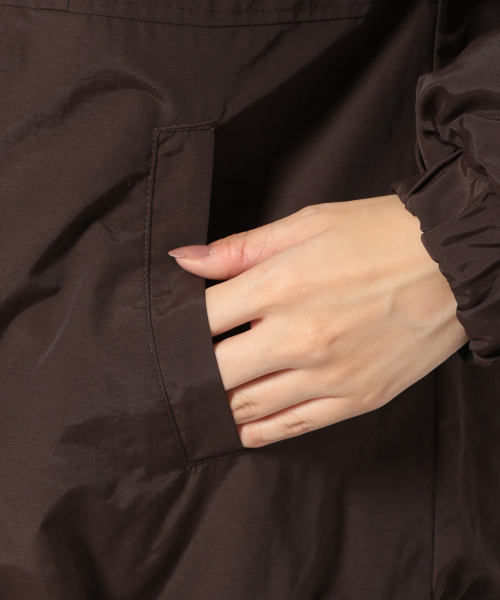 PAGEBOY（ページボーイ）の「ボアリバーシブルフードブルゾン（ブルゾン・レディース・アイボリー/ホワイト×ブラック/キャメル・FREE）」の10枚目の写真