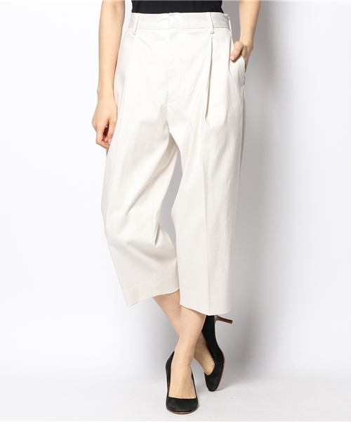 Another Edition（アナザーエディション）の「AE ダブルクロス タック PT ◆（その他パンツ・レディース・オフホワイト/ネイビー・SMALL/MEDIUM）」の6枚目の写真