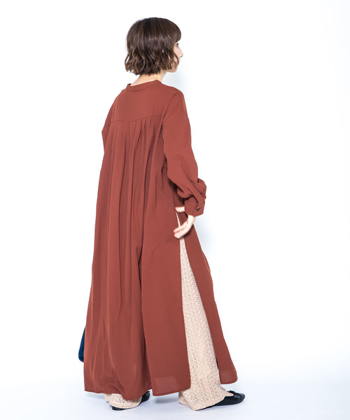 Zozo限定 ロングスリット長袖シャツワンピース シャツワンピース As Know Know ワンピース As アズノゥアズ のファッション セール
