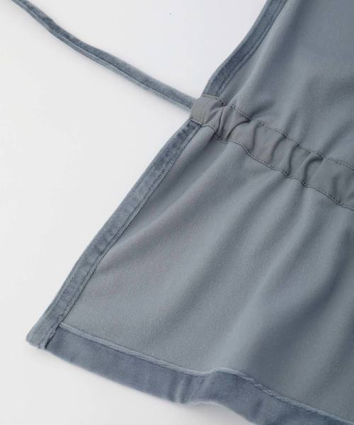 X-girl(エックスガール)の「VELOUR CARDIGAN(カーディガン/ボレロ・レディース・オリーブ/グレー/パープル・1/2)」の9枚目の写真