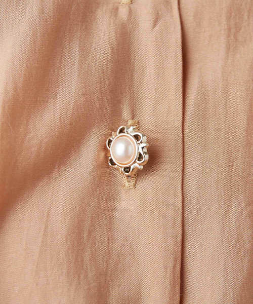 OLIVE des OLIVE(オリーブデオリーブ)の「ヴィンテージビジューボタンワンピース(ワンピース・レディース・ベージュ/ピンク系その他/グリーン・FREE)」の18枚目の写真