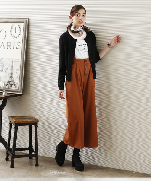 VIVIAN(ヴィヴィアン)の「厚底ストレッチショートブーツ(ブーツ・レディース・ブラック系その他2/ブラック系その他3/ブラック×イエロー・S/M/L)」の21枚目の写真