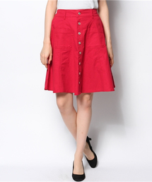 one after another NICE CLAUP | 【ナイスクラップ】前ボタンフレアスカート(スカート)