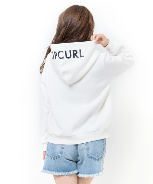 rip curl(リップカール)の「【RIP CURL リップカール】レディースジップアップ パーカー フードロゴ(パーカー・レディース・ホワイト/ベージュ/カーキ・MEDIUM/LARGE)」の5枚目の写真