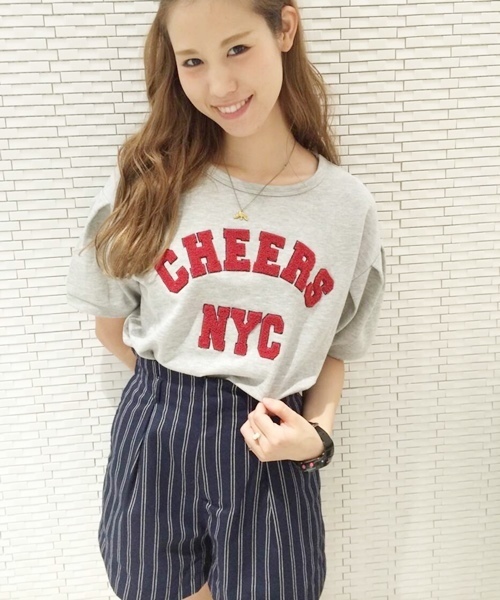 Chico(チコ)の「ハイウエストショーツ(その他パンツ・レディース・グリーン/グリーン系その他/ブルー/ブルー系その他・FREE)」の4枚目の写真