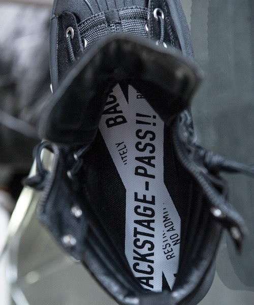 backstagepass　ハイカットスニーカー 楽天市場】M-CANVAS(マー-キャンバス)ハイカット スニーカー