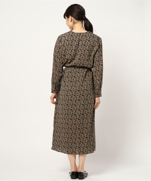 fifth（フィフス）の「レトロフラワロングワンピース（ワンピース・レディース・ブラウン・MEDIUM）」の7枚目の写真