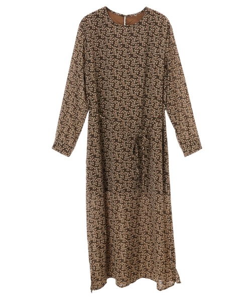 fifth（フィフス）の「レトロフラワロングワンピース（ワンピース・レディース・ブラウン・MEDIUM）」の9枚目の写真