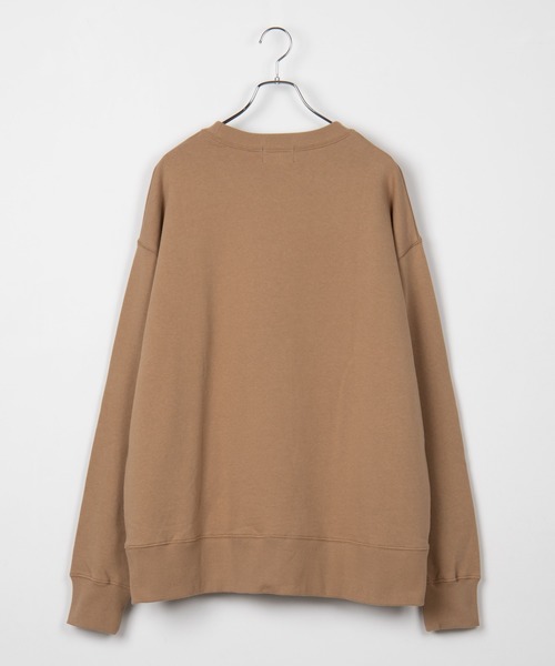 BUCCA 44（ブッカフォーティーフォー）の「【BUCCA 44】シンプルロゴクルーネックスウェット（スウェット・メンズ・ベージュ/ブルー・MEDIUM/LARGE/X-LARGE/XX-LARGE/XXX-LARGE）」の6枚目の写真