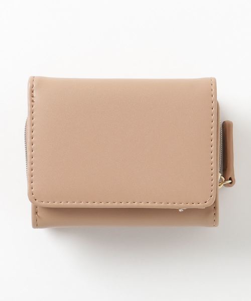 WEGO(ウィゴー)の「WEGO/9ポケット三つ折りウォレット(財布・レディース・ブルー/アイボリー/その他1/ブラウン/グリーン系その他/ピンク/シルバー/ブラック/ゴールド/レッド系その他/レッド/ダークベージュ/その他2・FREE)」の5枚目の写真