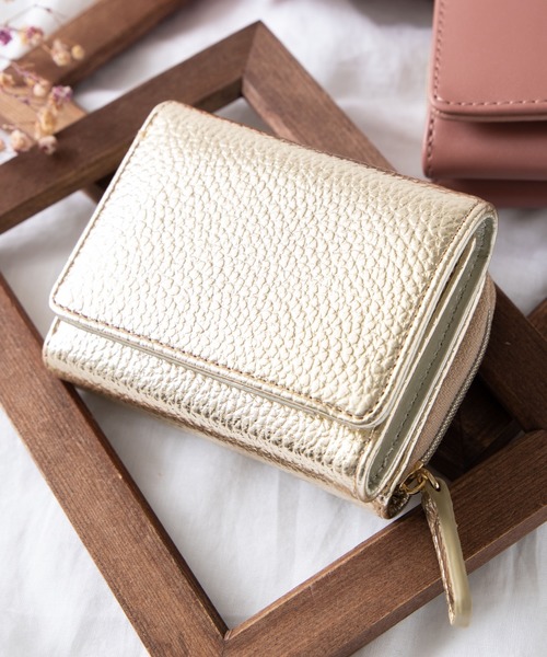 WEGO(ウィゴー)の「WEGO/9ポケット三つ折りウォレット(財布・レディース・ブルー/アイボリー/その他1/ブラウン/グリーン系その他/ピンク/シルバー/ブラック/ゴールド/レッド系その他/レッド/ダークベージュ/その他2・FREE)」の11枚目の写真