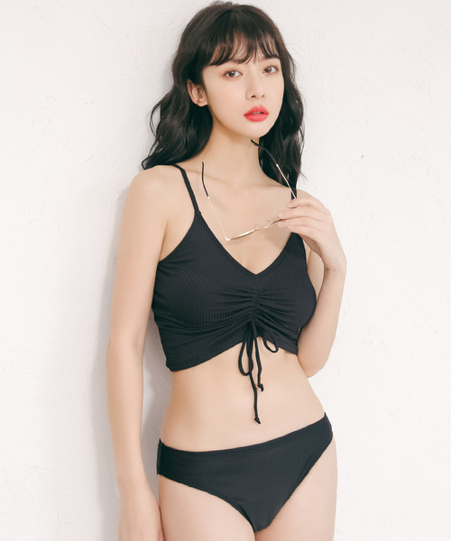 Dita（ディータ）の「【3点セット】リゾートパンツ付きビキニセット【RT】（水着・レディース・ブラック/グリーン/グリーン系その他/ブラック系その他/ネイビー・L/XL/M）」の14枚目の写真