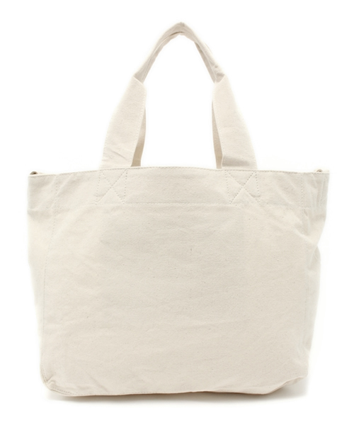 WEGO（ウィゴー）の「WEGO/キャンバス2WAYショルダーバッグ（トートバッグ・レディース・その他1/その他2・FREE）」の4枚目の写真